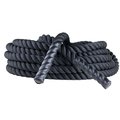 Champion Sports Champion Sports RPT1540 1.5 in. x 40 ft. Rhino Poly Training Rope; Black RPT1540